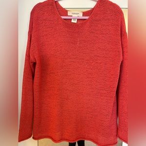 Loose knit sweater